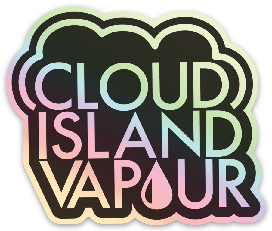 CLOUD-ISLAND-VAPOUR-Holographic-Sticker.png