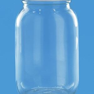 Glass Jar with Metal Lid